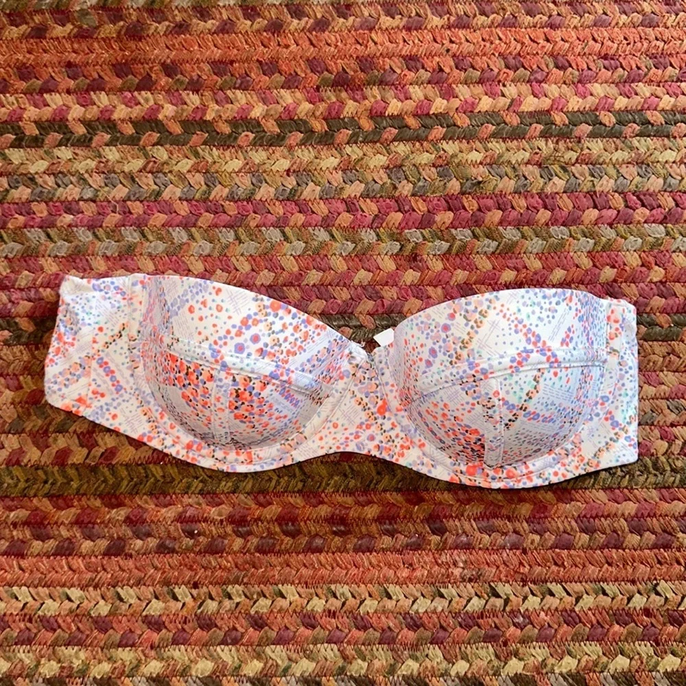 VICTORIAS SECRET STRAPLESS UNDERWIRE BIKINI TOP
